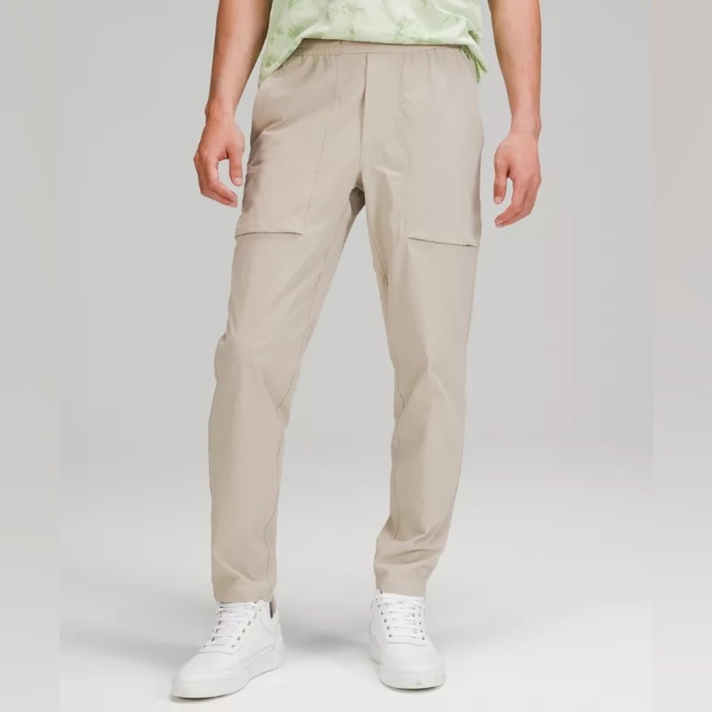 SOLD-Red Lululemon Bowline Pant - Size L